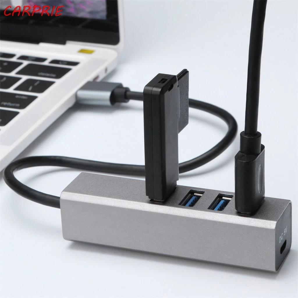 CARPRIE серый USB 3 0 4 Порты и разъёмы концентратор кабель с порт зарядки Micro для