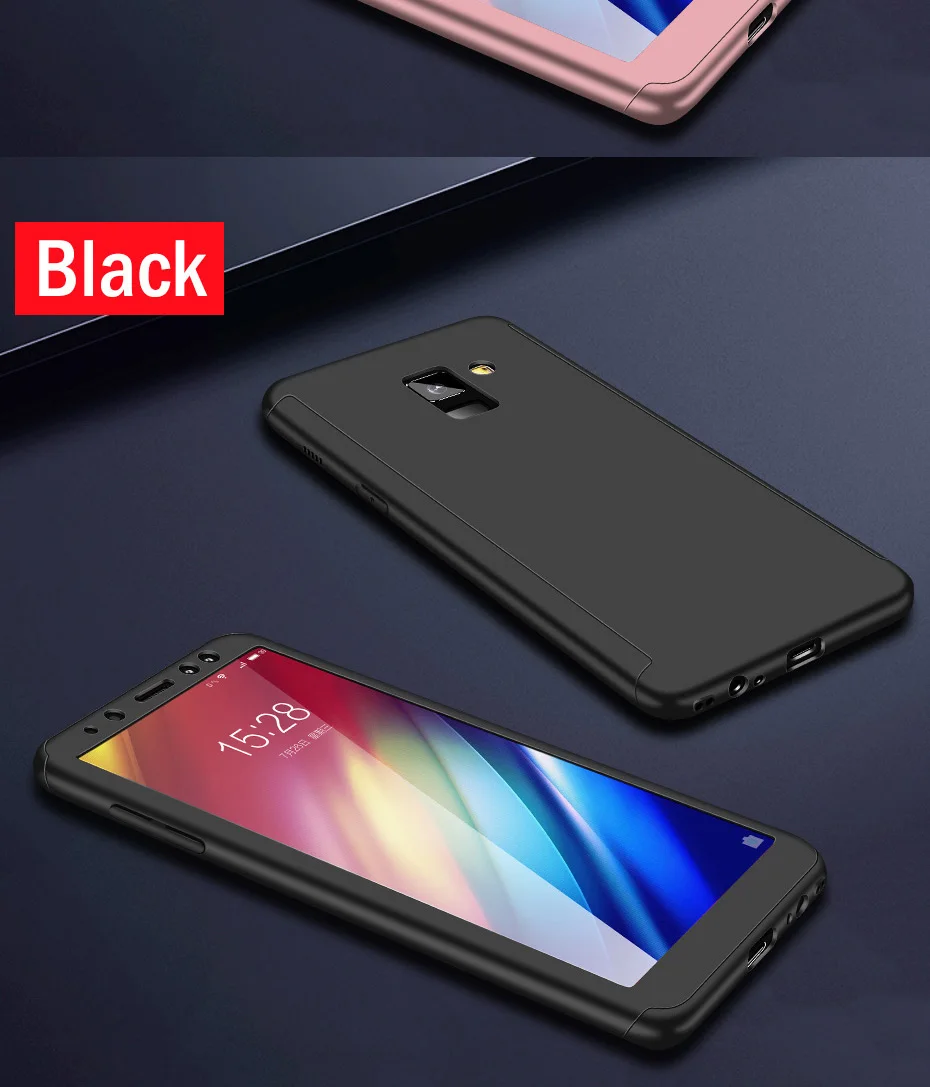 Прочный армированный чехол для телефона 360 Защитный чехол для samsung Galaxy A7 A6 A8 плюс J4 J6 чехол для samsung J5 J7 J3 J2 J7 рrime