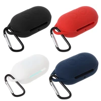 clamshell anti shock flexible silicone full protective cover case for samsung galaxy buds sports bluetooth compatible earphone