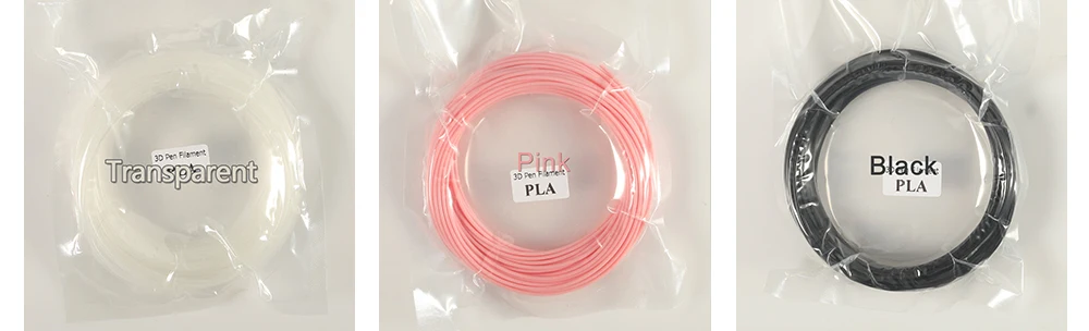2 шт. длинные пластиковый принтер нити для 3d Ручка 10 м PLA 3d принтеры материалы печати интимные аксессуары Запчасти прохладный цвет