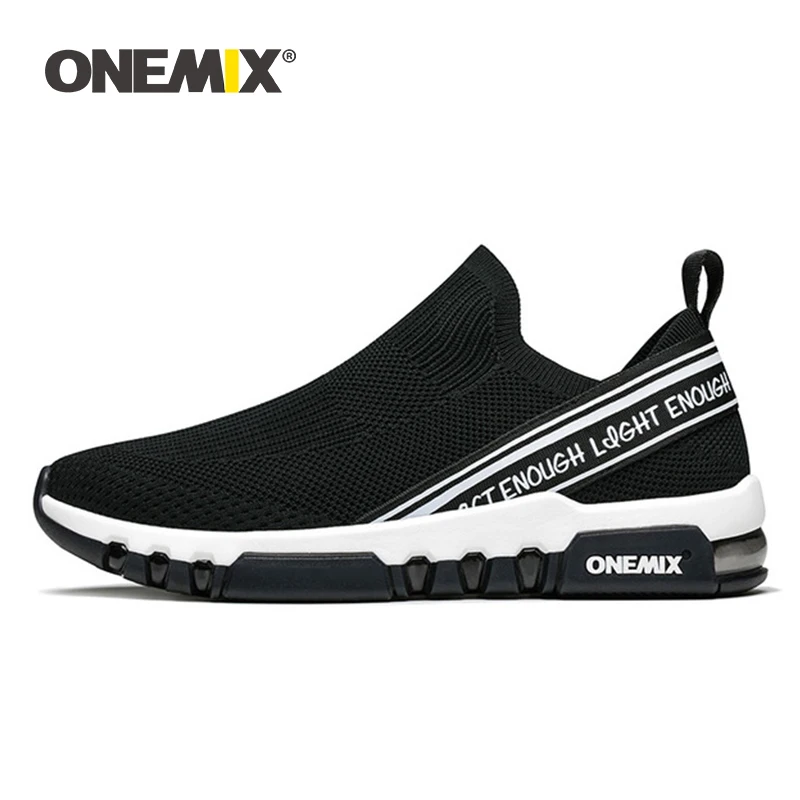 ONEMIX, спортивная обувь, мужские кроссовки для бега, дышащие сетчатые уличные носки для бега, обувь с мягкой подушкой, кроссовки для ходьбы