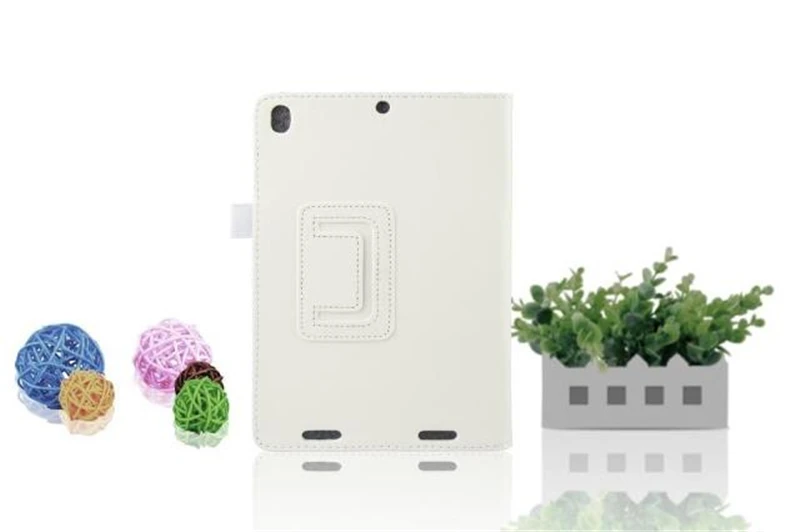 Ультратонкий чехол mi tab 1 для Xiao mi Tablet mi Pad 1, 7,9 дюйма, чехол для планшета с рисунком личи из искусственной кожи, складной чехол, чехол