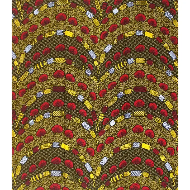 

Free Shipping Printed Wax Fabric Indian Cotton Cloth Material African Ankara New Styles Printed Wax Fabric For Sewing H170518