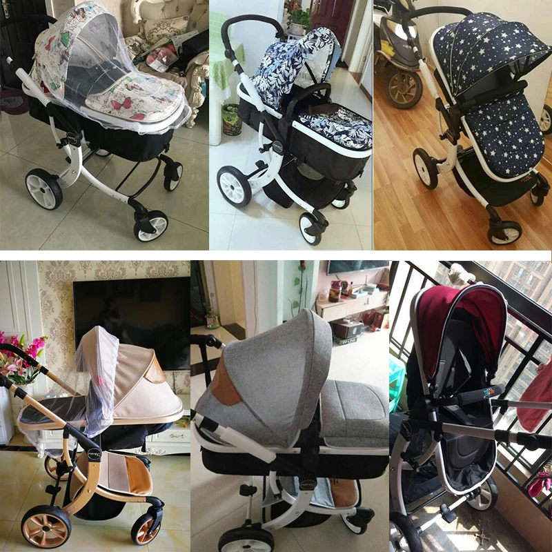 Коляска 2 в 1 складная с высокой посадкой на 175 градусов|pram baby stroller|pram seatpram stroller |