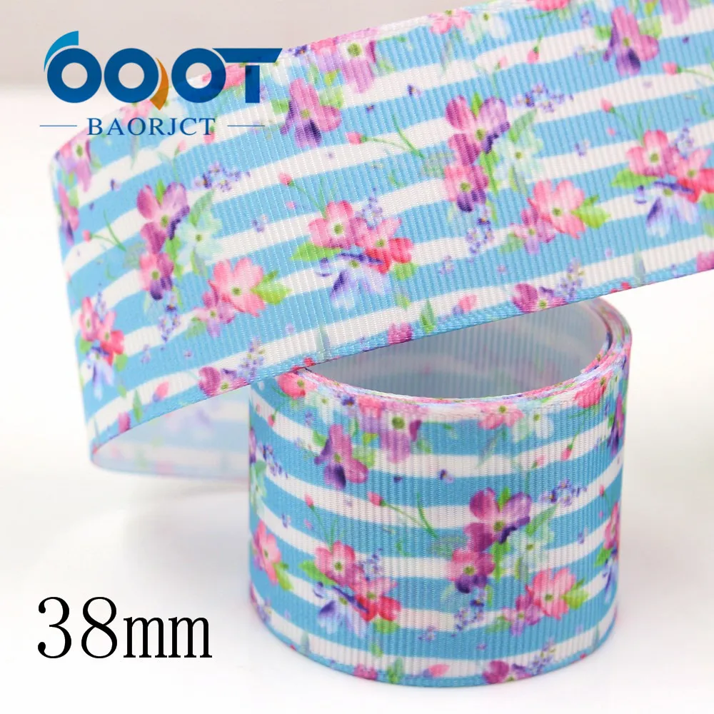 OOOT BAORJCT G-18925-1178 38 мм/75 мм 10 ярдов Весна ленты с цветами Термальность печатным