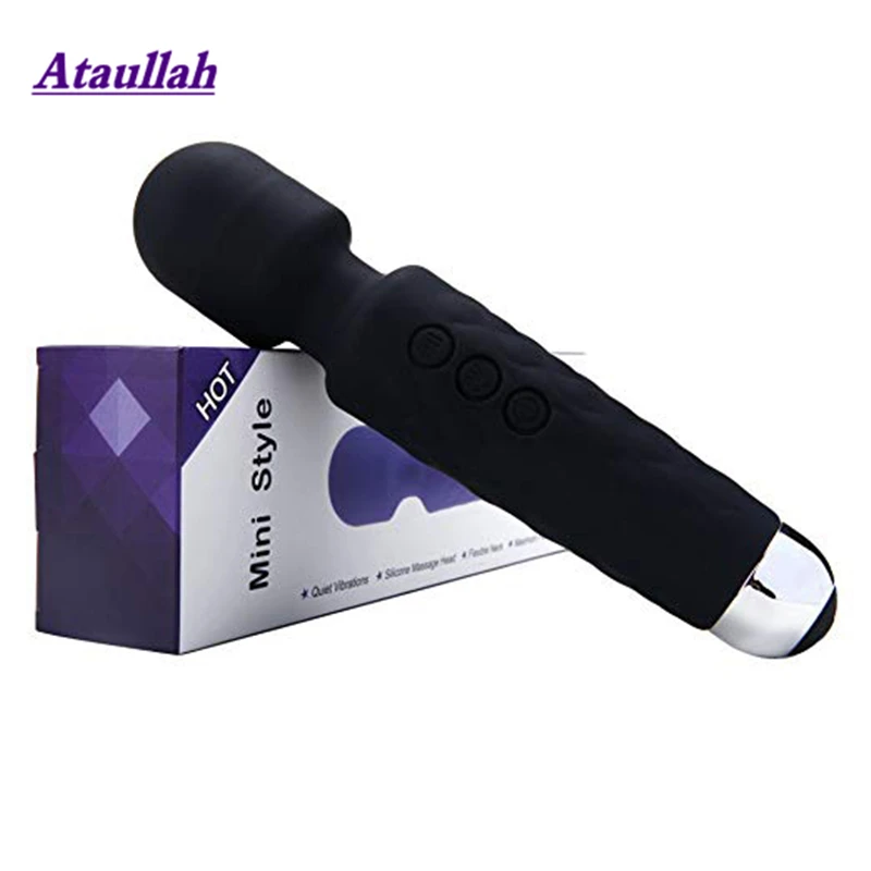 Ataullah мощный оральный клитор Вибраторы для женщин USB зарядка вибратор AV в виде
