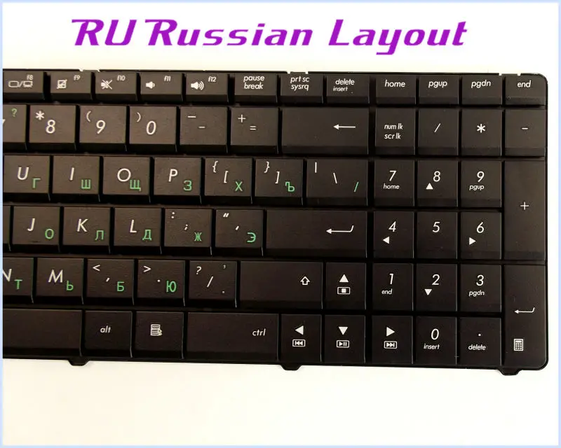 Новая русская клавиатура для ноутбука ASUS X53SC X53SD K53T K73BR K73S X73T A53Z A53SV | Компьютеры и