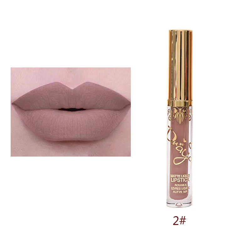 Бренд Dragon Ranee блестящая жидкая помада для макияжа профессиональная