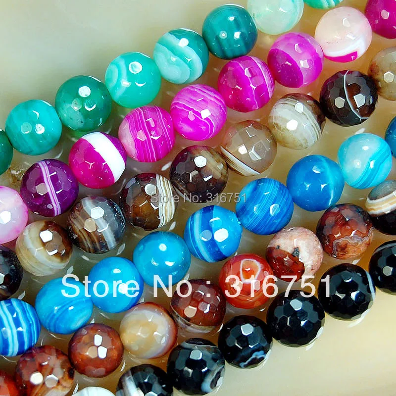 Горячая продажа 15 5 &quot8 мм граненые Агатовые Бусины бусины выбрать цвет Aa *
