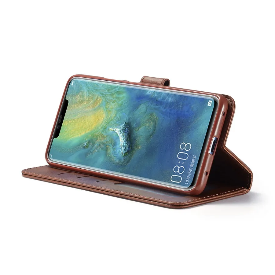 Retro Flip Leather Case for Huawei Mate 20 Lite Pro Phone Cas Luxury Wallet Full Cover Capas | Мобильные телефоны и