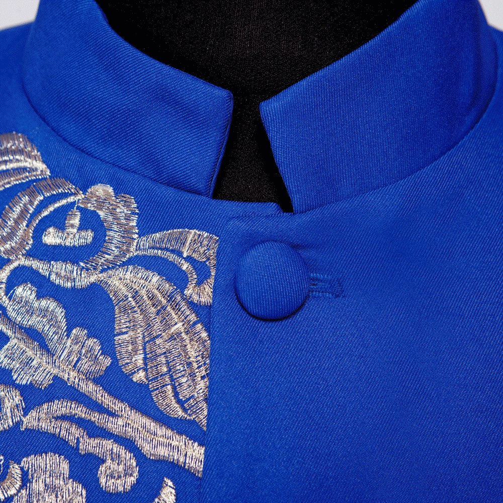 2017 Мужской Блейзер свадебный пиджак жениха верхняя одежда для певицы танцовщицы