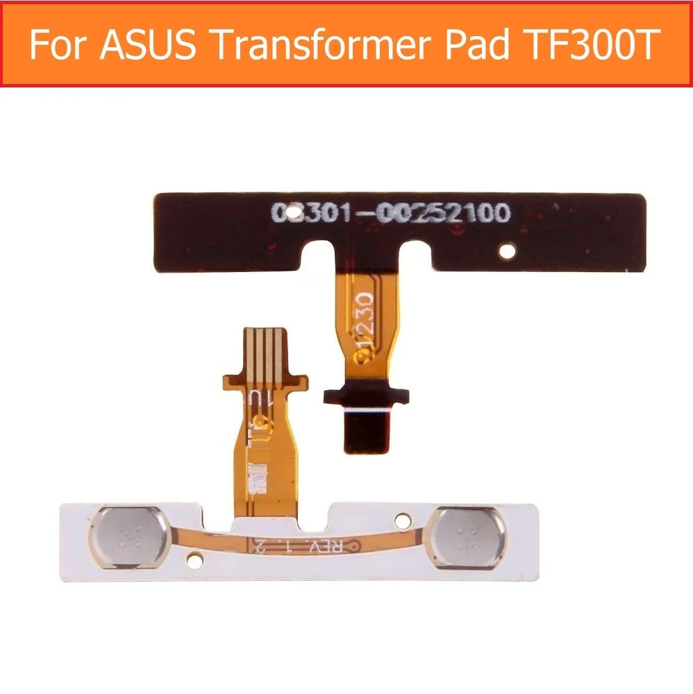 Новый гибкий кабель вверх/вниз для Asus Transformer Pad TF300T TF300 кнопка отключения звука и