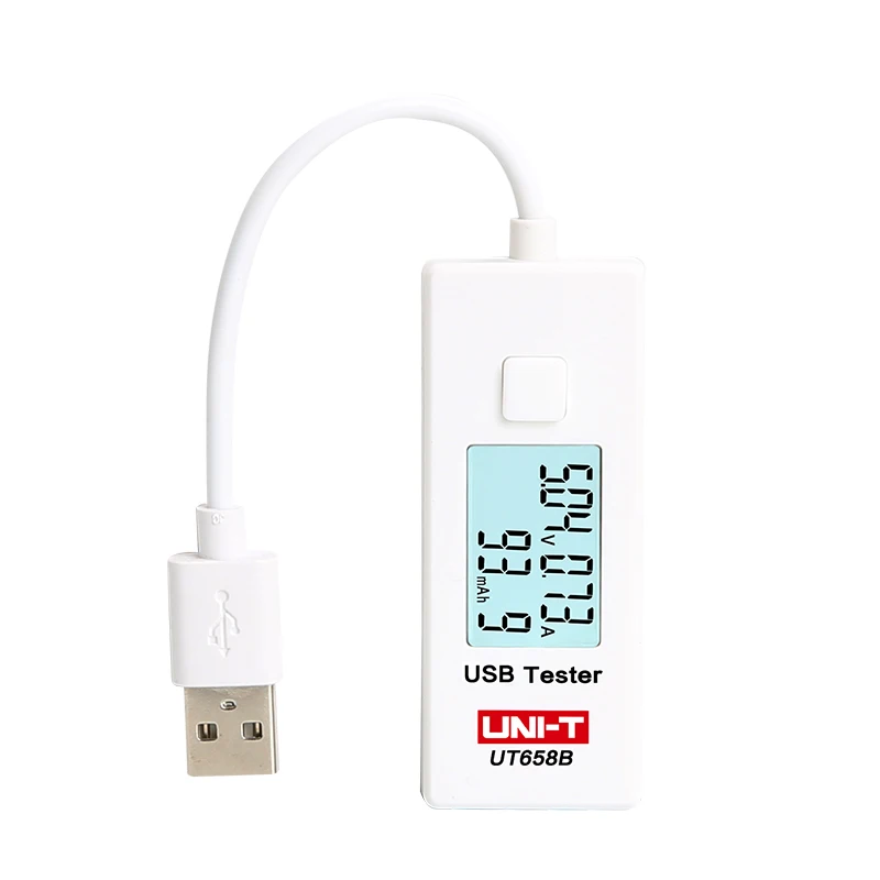 Цифровой USB тестер UNI T UT658B вольтметр амперметр измеритель напряжения тока