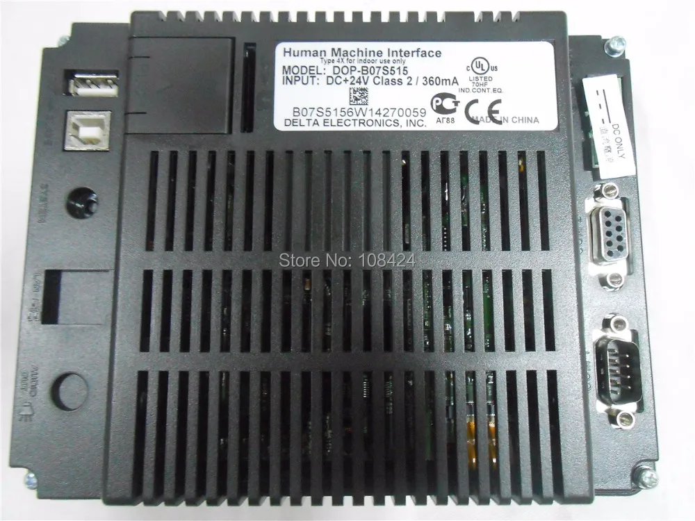7 дюймовый сенсорный экран 800x600 HMI Delta для оператора|original new|original usboriginal usb cable |