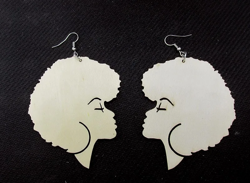 Женские деревянные серьги из натуральных волос|earrings earring|earrings womenearrings natural |