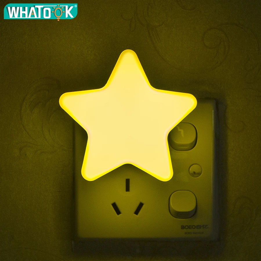 Миниатюрный светодиодный ночник со зсветильник здами и сенсорным управлением