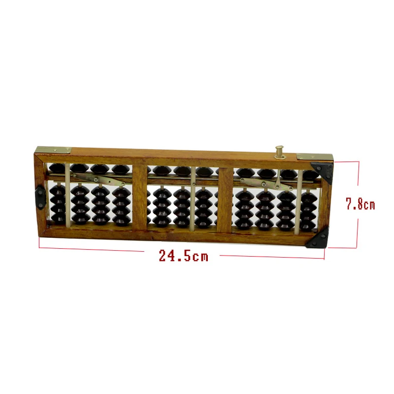 

Wooden Frame Classic Ancient Calculator Abacus Soroban Plastics Bead Toy Develop Kid's Mathematics Abacus Intelligence