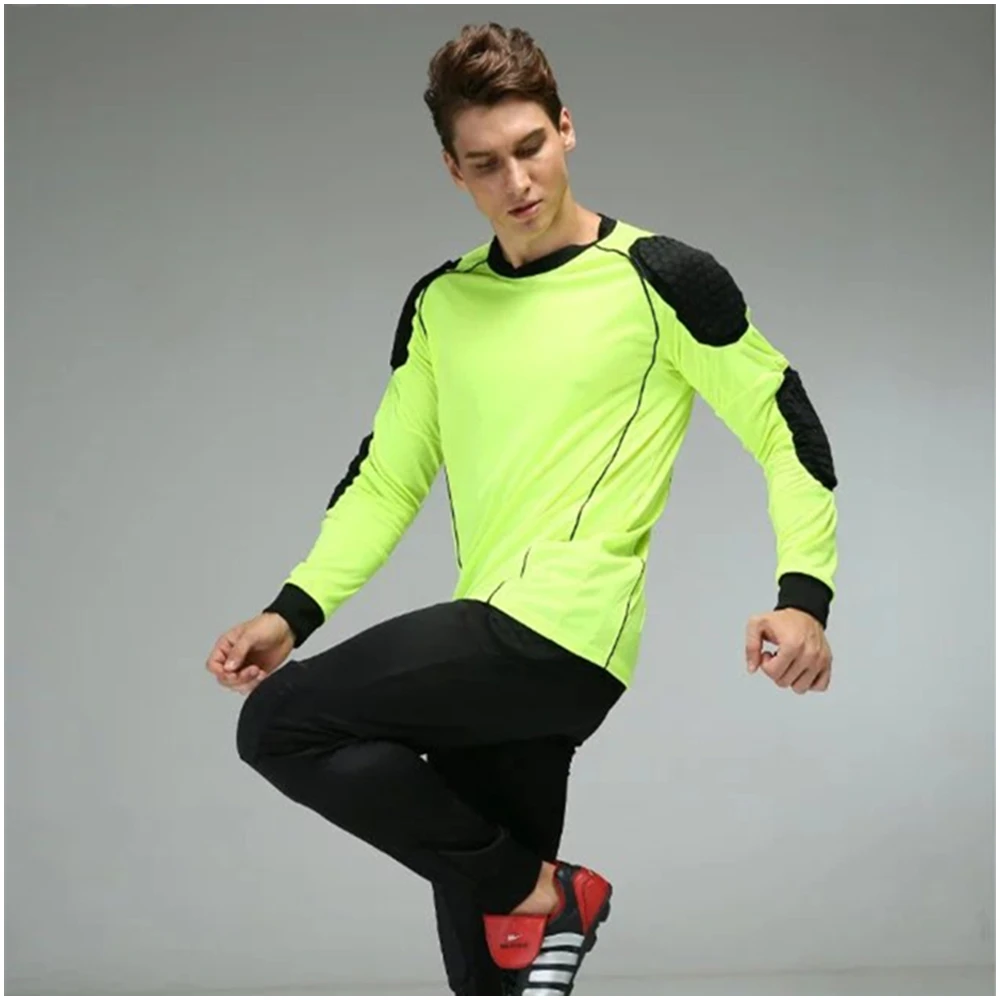 2017 геометрические тренировочные костюмы для вратаря защитные взрослые