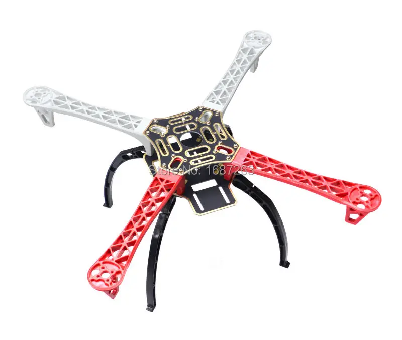 F450 4 осевой Мультикоптер Quad комплект для коптера рама 450 450F QuadX KK MK MWC|shipping orchids|shipping