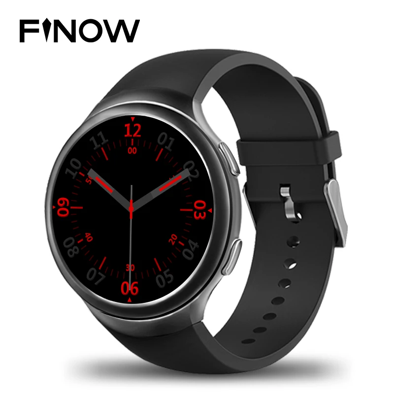 Finow X3 плюс Умные часы K9 Wearable Devices (носимое устройство) Смарт Для мужчин Android 5 1 MTK6580