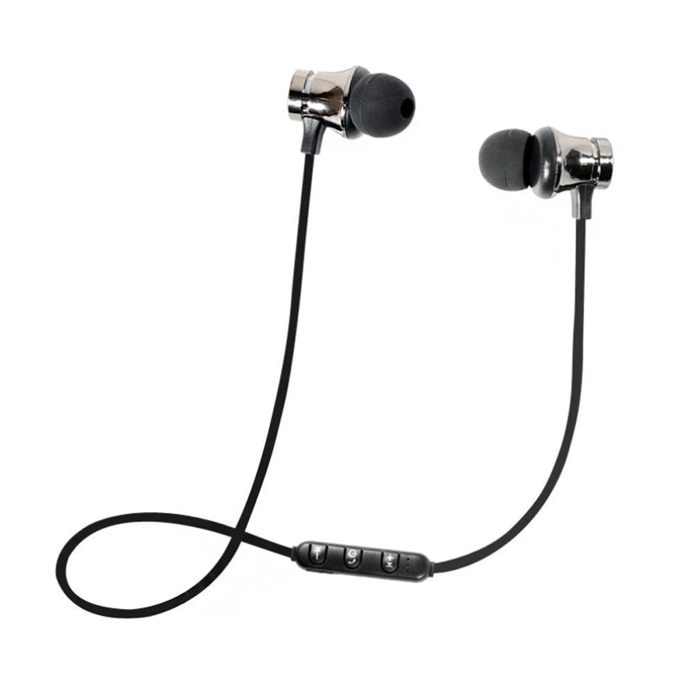 Наушники с магнитной музыкой, Bluetooth наушники XT11, спортивные, для бега, беспроводная Bluetooth гарнитура с микрофоном для мобильного телефона