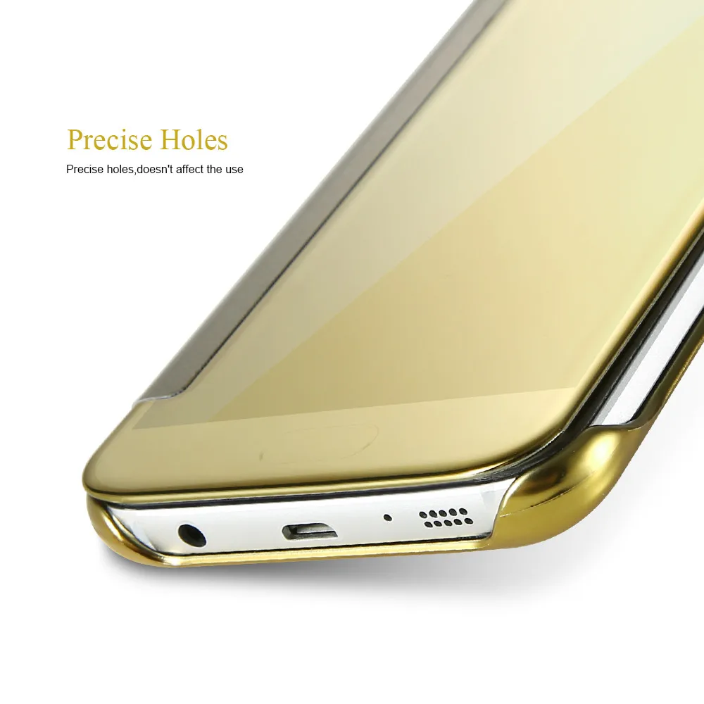 KISSCASE косметический зеркальный чехол для Samsung Galaxy S8 Plus S7 S6 Edge Для J5 J7 J3 A3 A5 A7 2015 2016 2017