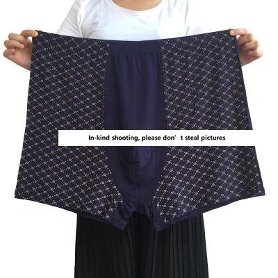 picture color Мужские боксеры, большие размеры, 11XL, 9XL, бамбуковое волокно, нижнее белье, боксеры, шорты, большой размер, эластичные, Calzoncillos, свободные трусы - Цвет: picture color