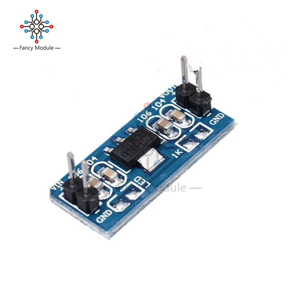 5PCS AMS1117 1.5V Output Step Down Regler Adapter Convertor Power Supply Module AMS1117-1.5V | Инструменты
