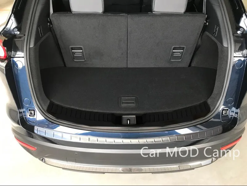 Для Mazda CX-9 CX9 нержавеющая сталь внешний задний бампер защитная пластина Отделка 1 шт. аксессуары для стайлинга автомобилей