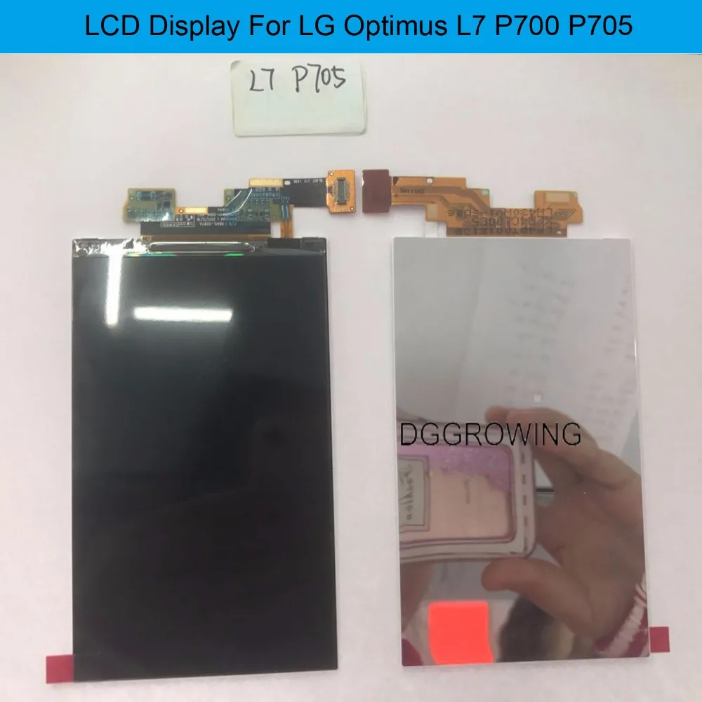 DGGROWING 1 шт./лот 100% оригинальный качественный экран 4 3 дюйма для LG Optimus P700 P705 L7