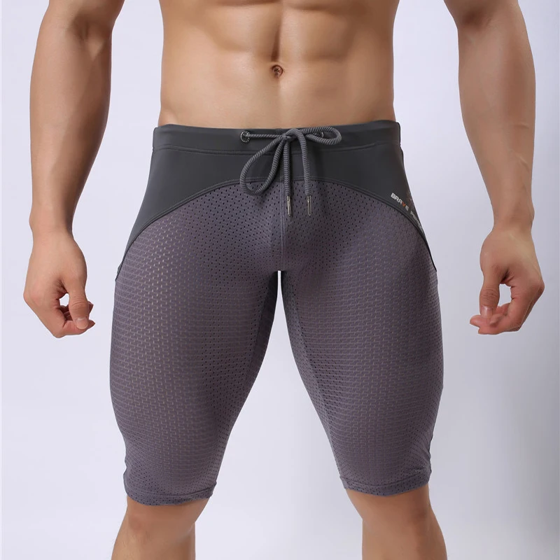 Мужские купальники плавки высококачественный дышащий купальный костюм Летний