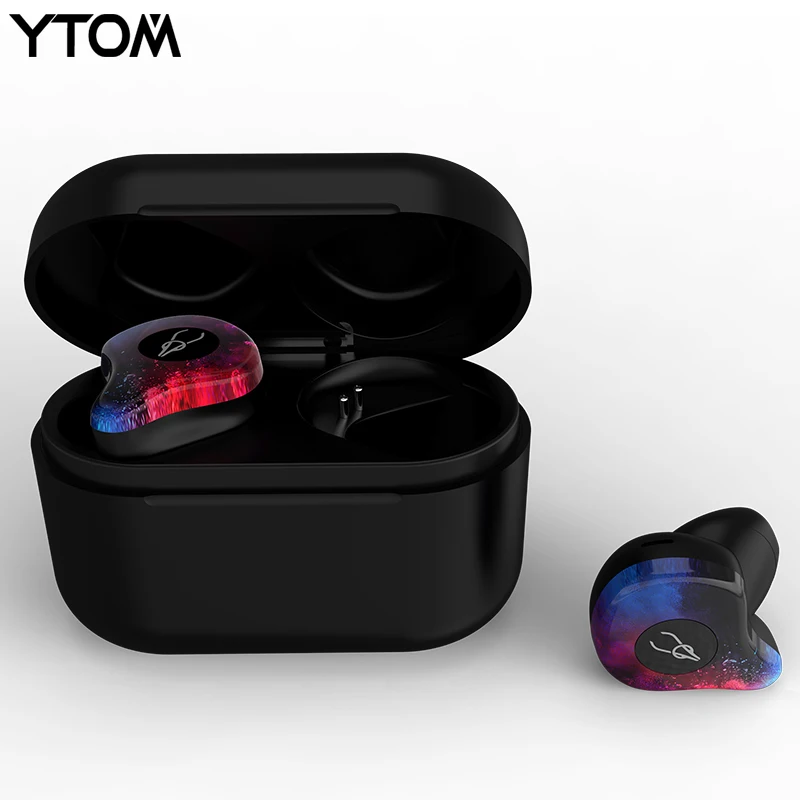 Настоящие беспроводные наушники TWS Bluetooth для мужчин и женщин 5 0 с 3D чистым звуком супер быстрый
