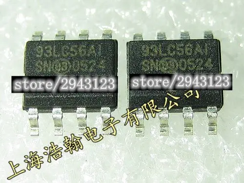 

5PCS 93LC56A-I/SN SOP8 93LC56A