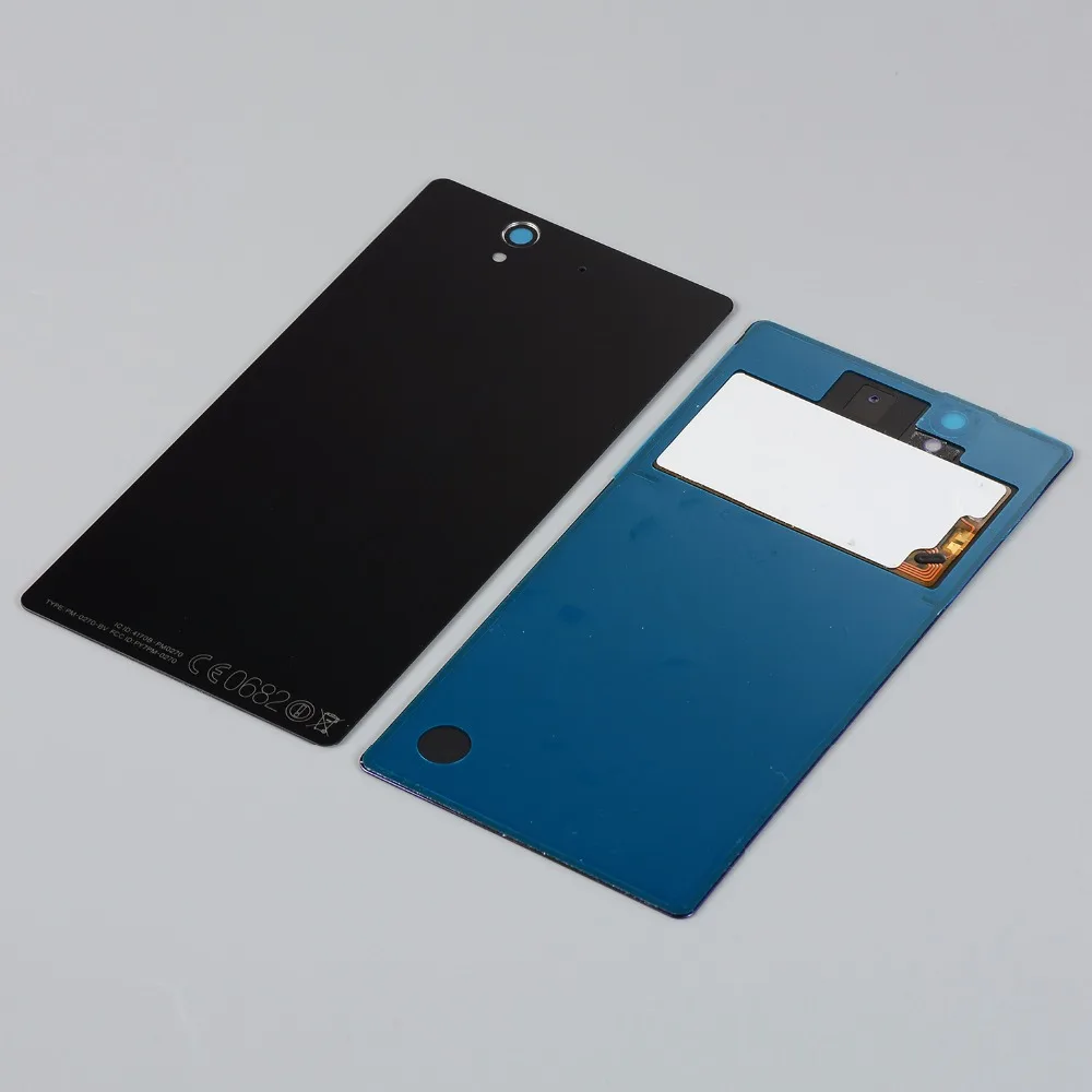 Стеклянная Крышка батарейного отсека для Sony Xperia Z L36 LT36 L36H C6902 C6602 C6603 C6601 C6606 задняя