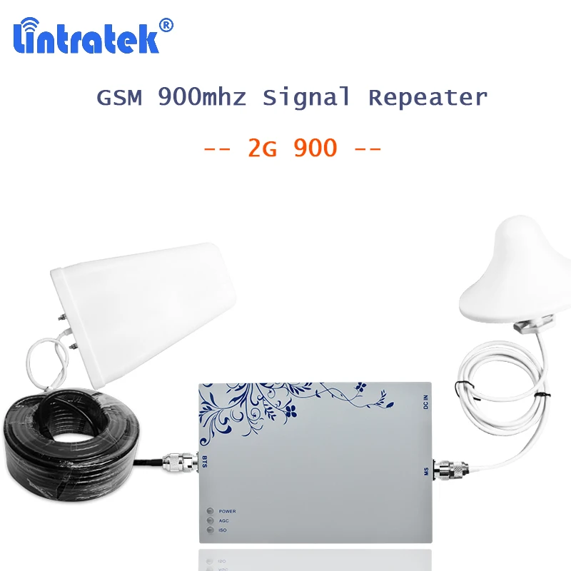 Lintratek 2 г усилитель gsm сигнала 900 МГц amplificador movil мобильный MGC с кабелем 10 м сотовая