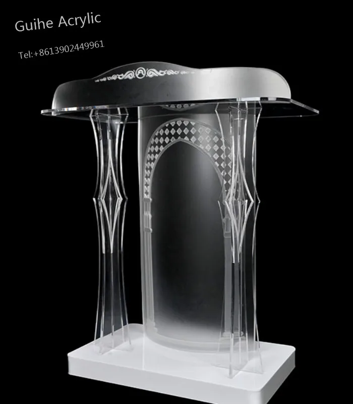 Displays2go напольный выступающий подиум, наклонный верх, быстрая сборка театральной мебели