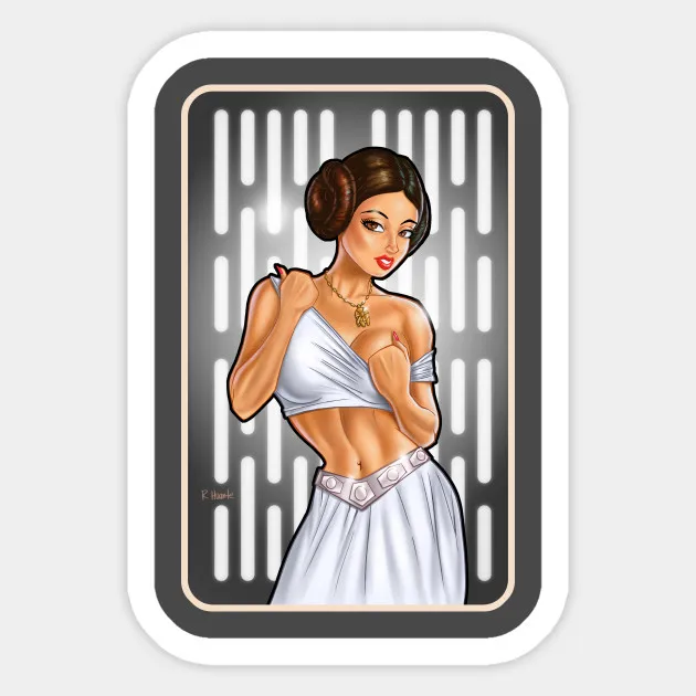 1 шт. Pinup Leia стикер для ноутбука автомобильный скейтборд багаж гитара Furnitur стикер