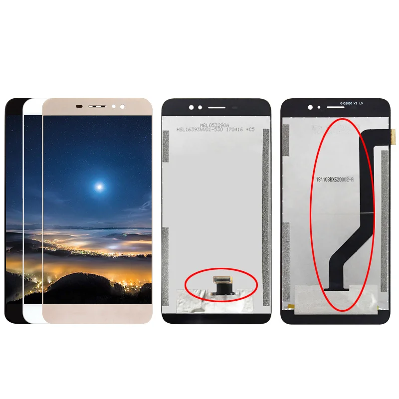 Для Ulefone S8 Pro ЖК-дисплей Дисплей + Сенсорный экран планшета Ассамблеи 100% оригинал