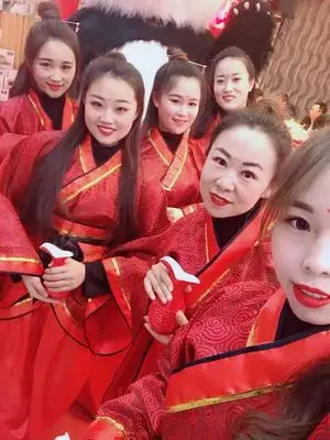 Китайский Весенний фестиваль год костюмы платья для женщин сценическая одежда народный танец халат костюм Hanfu Tang одежда с цветочным рисунком