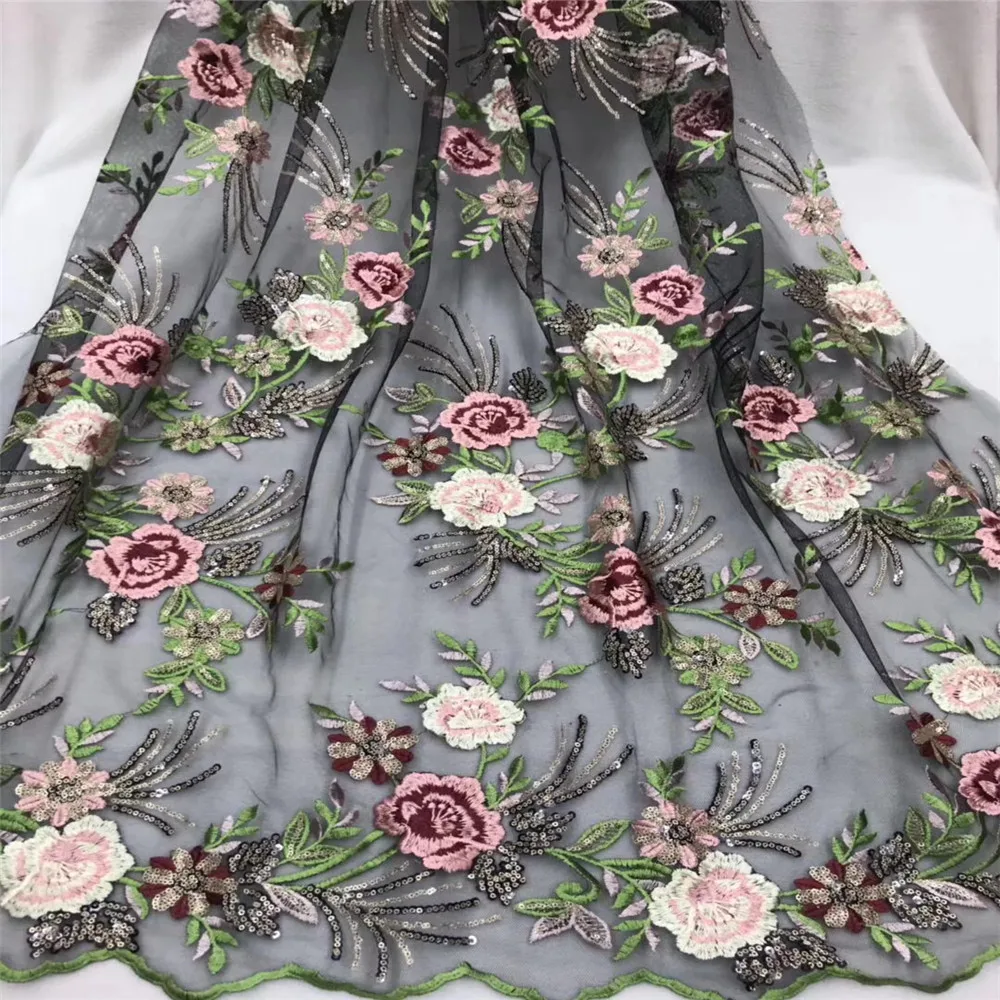 Кружевная 3D ткань для свадьбы в нигерийском стиле высокое качество 2018 кружевная
