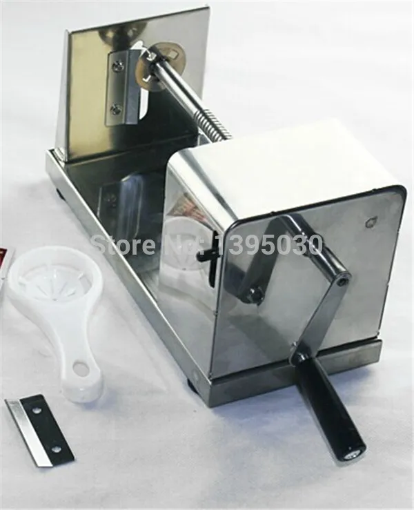 

4pcs/lot potato spiral cutting machine manual potato cutter maker