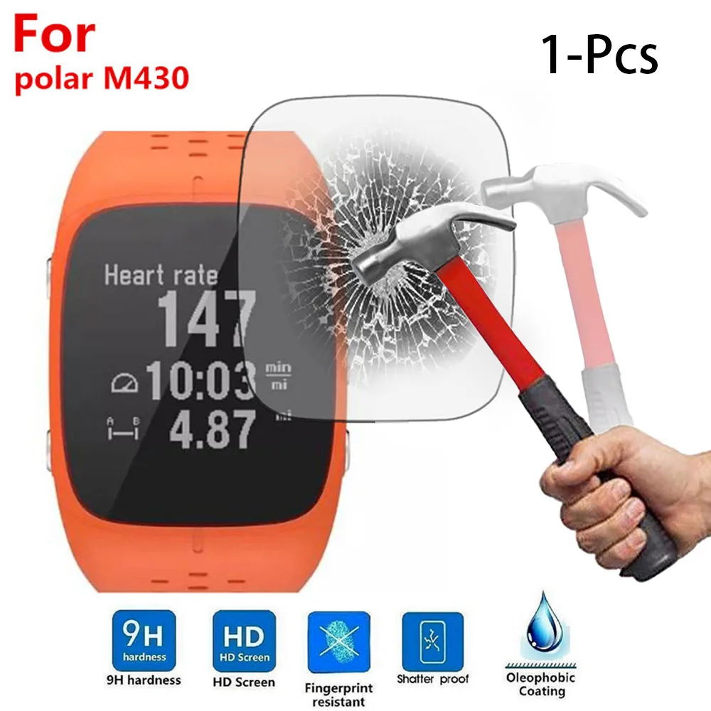 1 шт. прозрачная защитная пленка для ЖК экрана Polar M430 спортивные Смарт часы JUN 12A