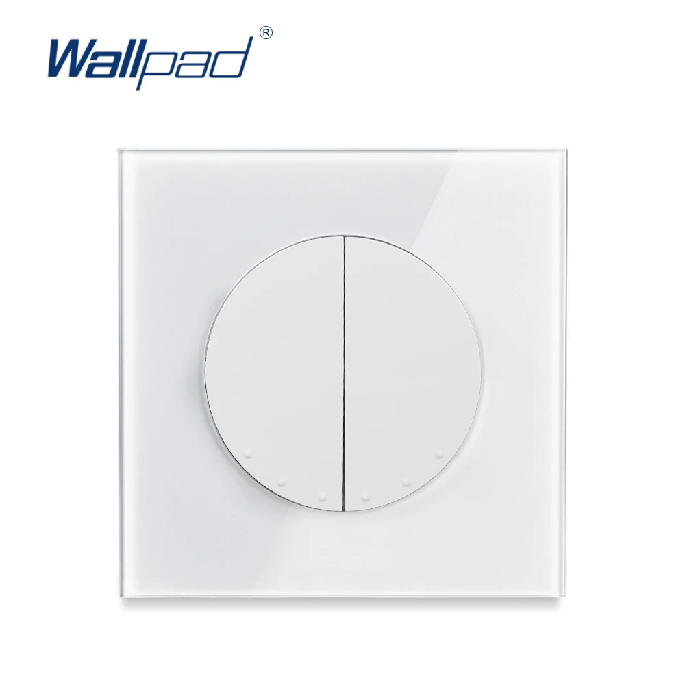 Wallpad 2 Gang моментальная перезагрузка контактный настенный светильник