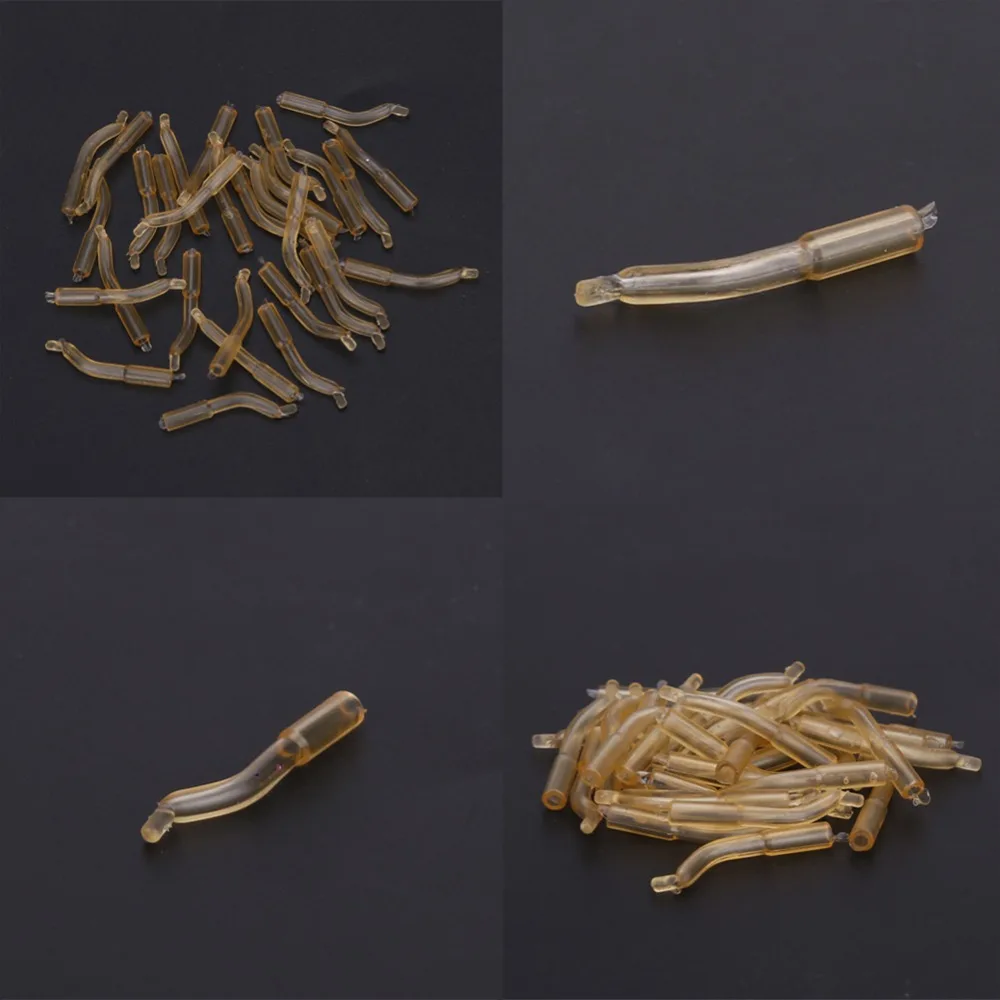 30 шт./лот рыболовные крючки манжеты трубки для выравнивания волос мягкие анти