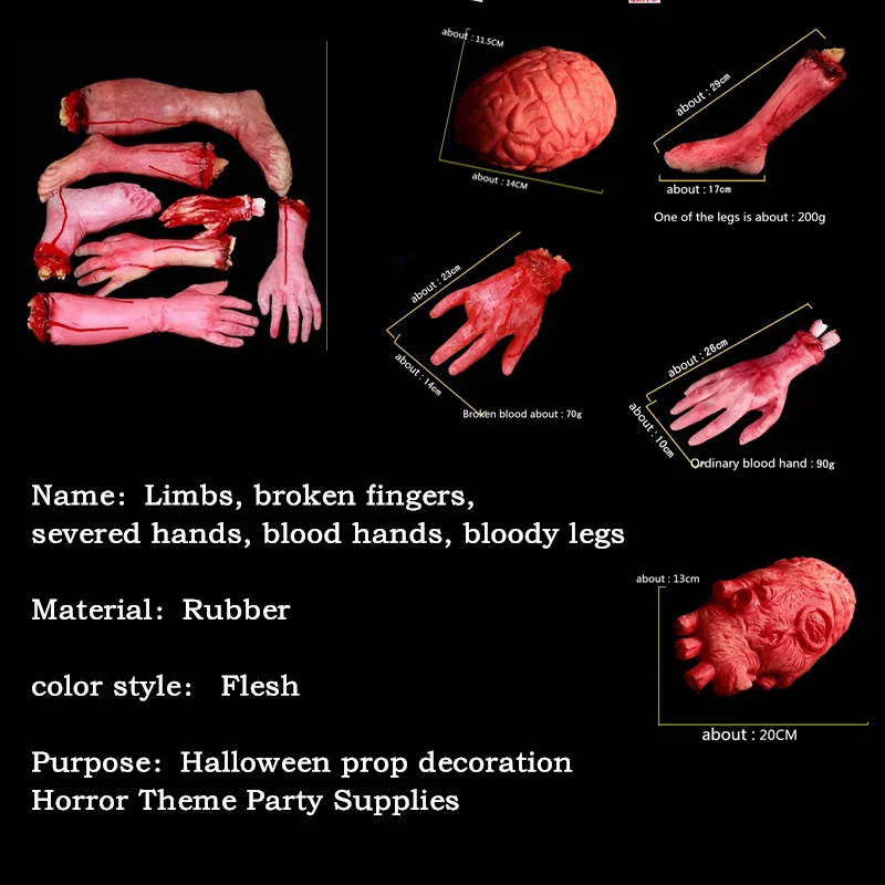 Хэллоуин ужас кровавый реквизит ручная работа дом с привидениями вечерние
