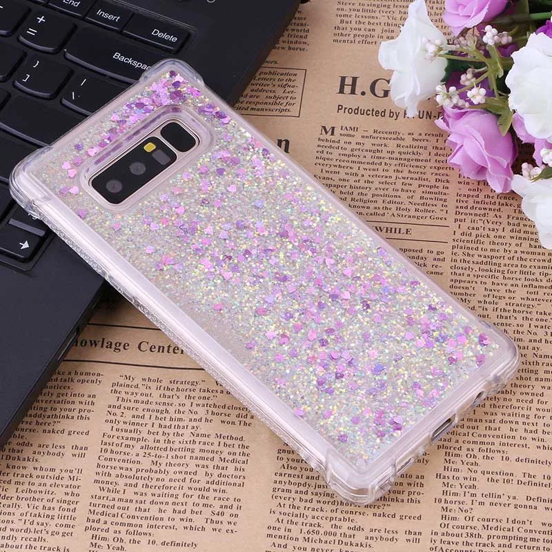 Rose heart 1 Зыбучие пески чехол для samsung J1 J3 J5 J7 J120 J310 J510 J710 J700 чехол для телефона течет с изображениями искрящихся влажным блеском оболочки Мягкий ТПУ чехол с мультипликационным рисунком - Цвет: Rose heart 1