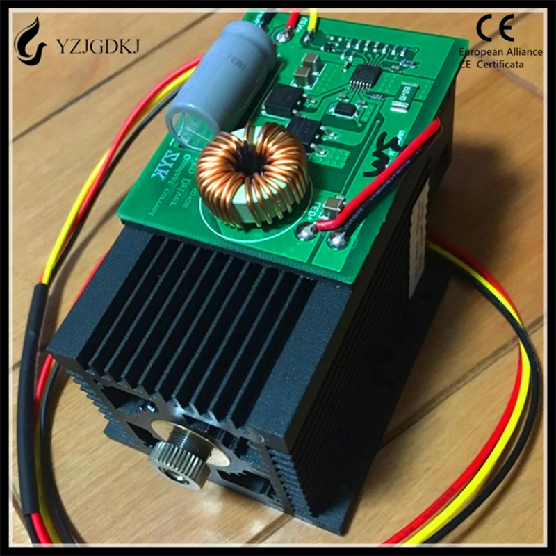 Бесплатная доставка мощный лазерный гравировальный модуль 10 Вт Синяя лазерная