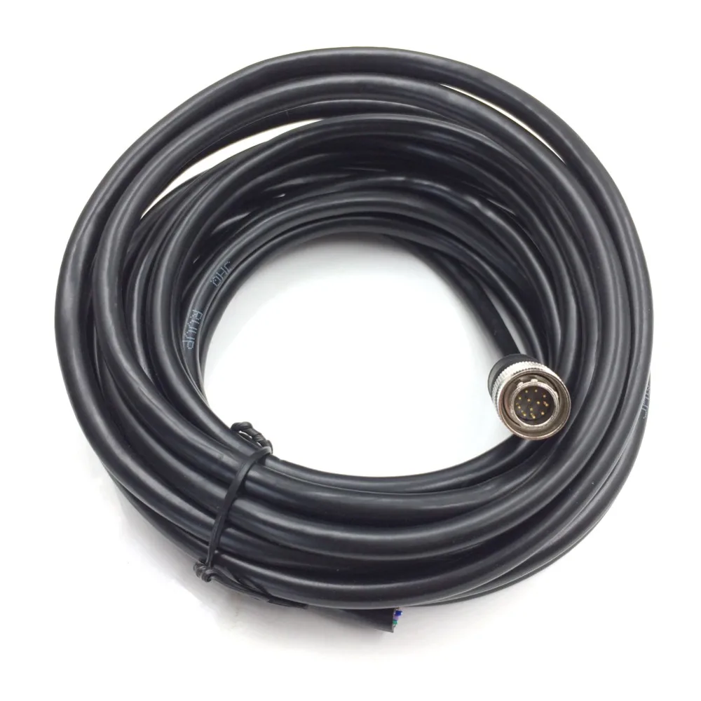 Basler GIGE AVT промышленная CCD камера и триггерные кабели объектива 4 6 10 12 Pin Hirose Male Trigger