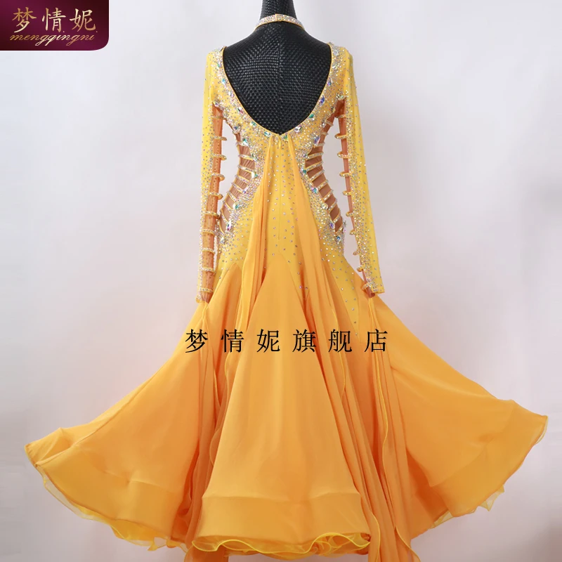 Customize New ballroom dance dress standard ballroom waltz dresses ballroom dance competition dresses custom made M189