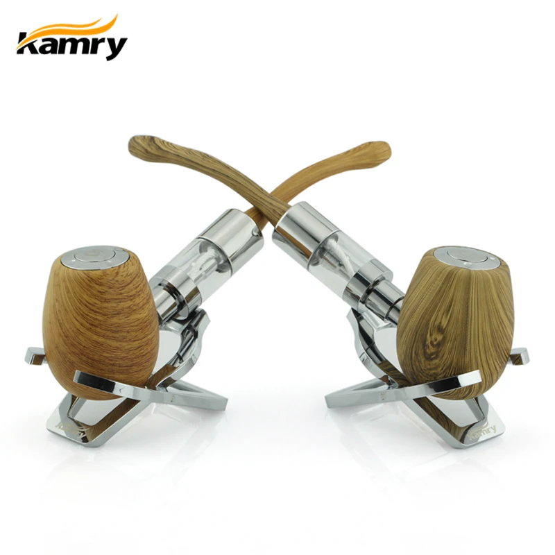 

Original K1000 E PIPE Mechanical Mod Vape kit with 3.0ml atomizer Kamry Brand Wooden E PIPES Cigarette with huge Vapor like Wood